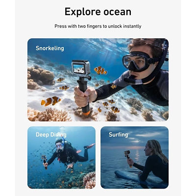 Telesin 60m Waterproof Case For DJI Osmo Action 6 3