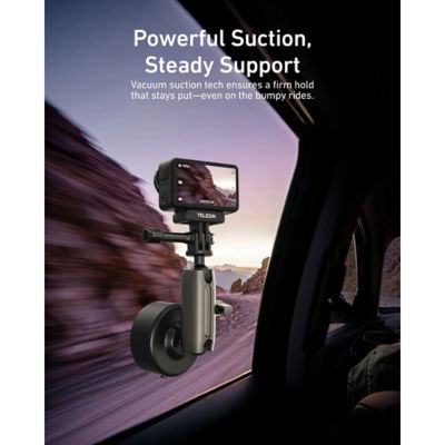 Telesin Electric Suction Cup Mount 3