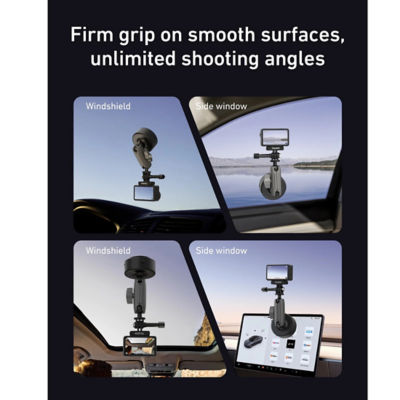 Telesin Electric Suction Cup Mount 5