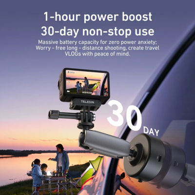 Telesin Electric Suction Cup Mount 6