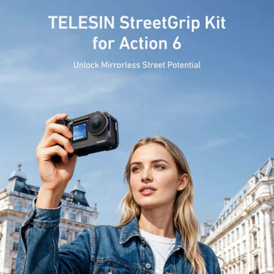Telesin StreetGrip Kit for Action 6 3