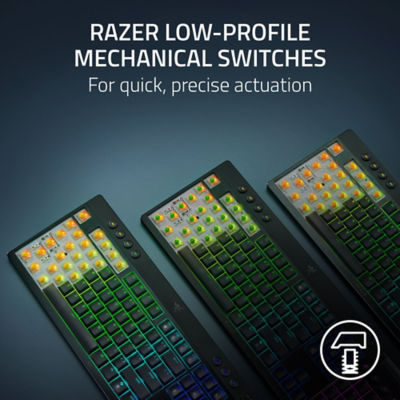 Razer BlackWidow V4 Low-Profile HyperSpeed 3