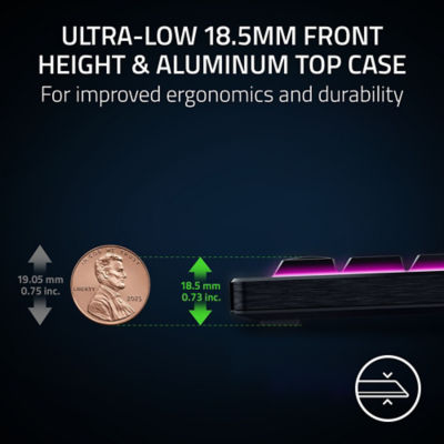 Razer BlackWidow V4 Low-Profile HyperSpeed 5