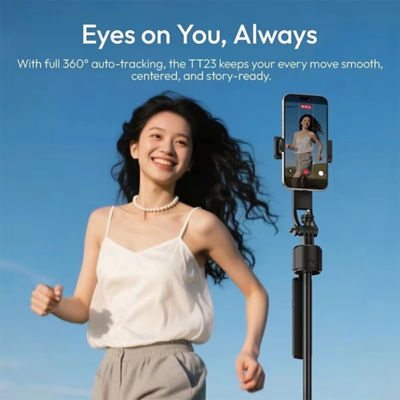 Ulanzi TT23 Auto Tracking Selfie Stick Tripod 3