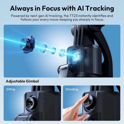 Ulanzi TT23 Auto Tracking Selfie Stick Tripod 5