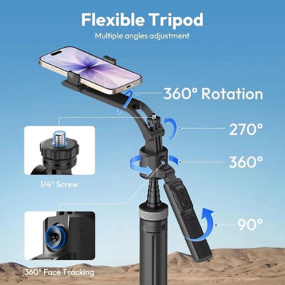 Ulanzi TT23 Auto Tracking Selfie Stick Tripod 7