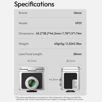 Ulanzi VF01 Waist Level Viewfinder 9