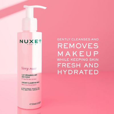 Nuxe Very Rose Creamy Cleansing Milk 200ml 3