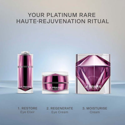 La Prairie 莱珀妮臻爱铂金尊宠面霜眼霜套装 5