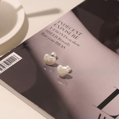 Pearly Lustre Freshwater Baroque Pearl Stud Earrings WE00820 | LOVE 3