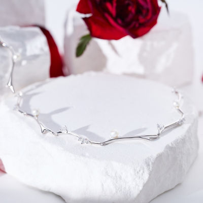 Pearly Lustre Top Grade Freshwater Pearl Necklace WN00754 | ROSE 2