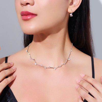 Pearly Lustre Top Grade Freshwater Pearl Necklace WN00754 | ROSE 3