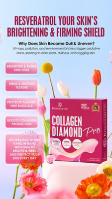 KINOHIMITSU [Bundle of 6] Kinohimitsu Collagen Diamond Pro 5500mg with NMN Supplement 25g x 15's 7