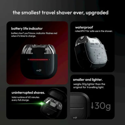 Stryv MiniShave 2.0 Electric Shaver 7