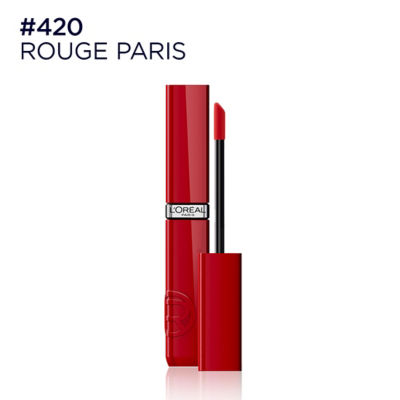 L'ORÉAL PARIS 巴黎欧莱雅恒放溢彩印迹漆光唇釉三支装 12
