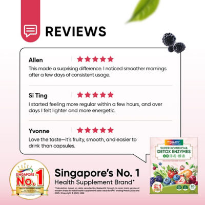 Holistic Way [两盒装] Holistic Way Essentials 超级康普茶排毒酵素 (20粉包) 7