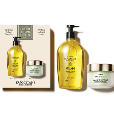 L'OCCITANE セット Buy L'OCCITANE Almond Shower Oil And Milk Concentrate Set Online