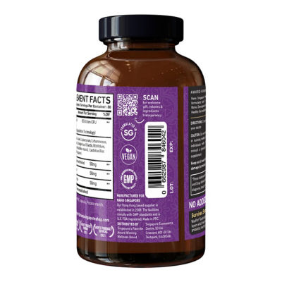 Nano Singapore Probiotic 85 Billion CFU 60 Caps 4