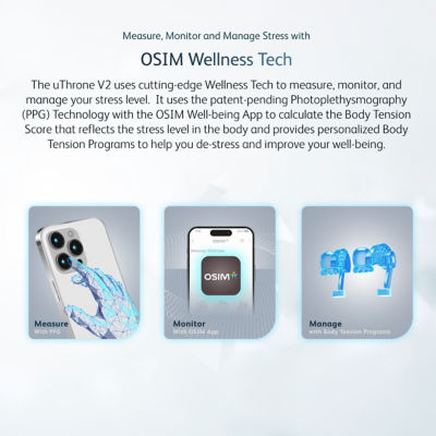 OSIM uThrone V2 Gaming Massage Chair 11