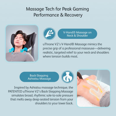 OSIM uThrone V2 Gaming Massage Chair 9