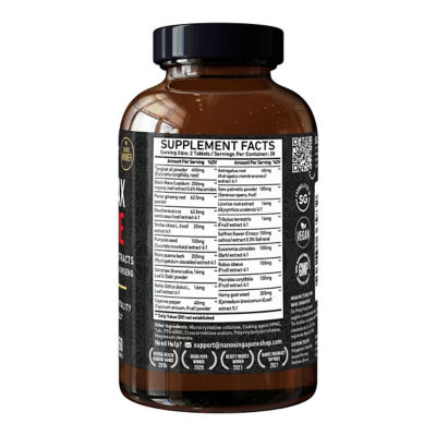 Nano Singapore Male Max Extreme Tongkat Ali (60 Tablets) 3