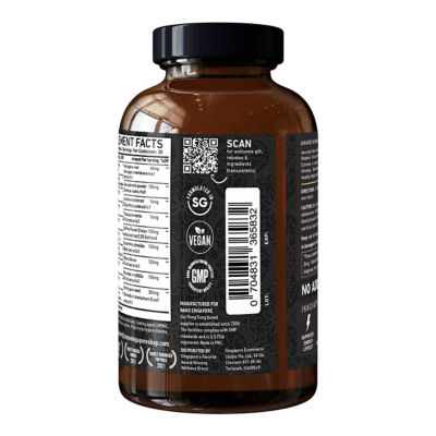 Nano Singapore Male Max Extreme Tongkat Ali (60 Tablets) 4