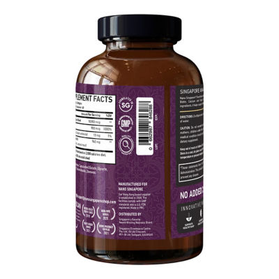 Nano Singapore Pure Biotin with Calcium 10,900mcg (120 Softgels) 4