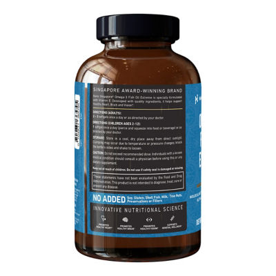 Nano Singapore Omega-3 Fish Oil Extreme (250 Softgels) 2