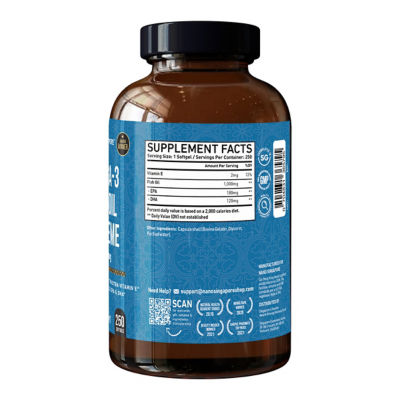 Nano Singapore Omega-3 Fish Oil Extreme (250 Softgels) 3