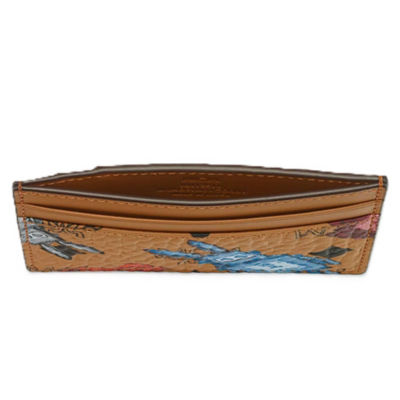 MCM Aren Card Case in Rabot Visetos 3