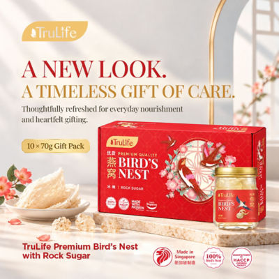 TRULIFE [Bundle of 5] TRULIFE Premium Bird’s Nest With Rock Sugar Gift Pack 10’s x 70g 5