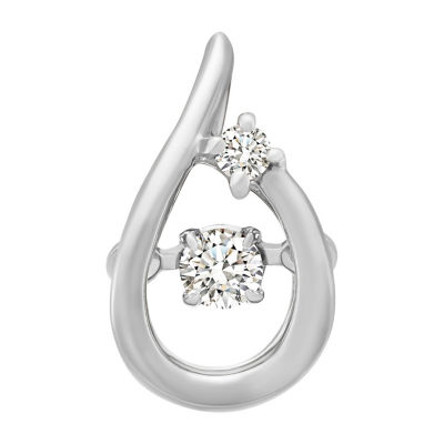 Goldheart Dazzlo Diamond White Gold Pendant 1