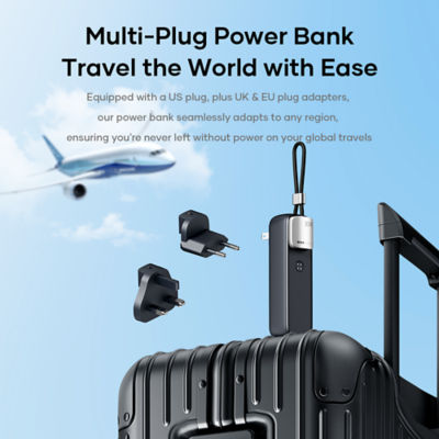 ROCK Portable Power Bank with GaN PD30W Wall Charger 5