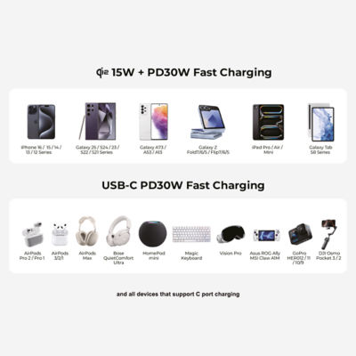 Mazer (CCC-Certified) Qi2 Certified 15W 10000mAh Magnetic Wireless Power Bank - M-Ai-MagLink70 11