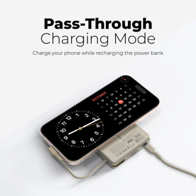 Mazer (CCC-Certified) Qi2 Certified 15W 10000mAh Magnetic Wireless Power Bank - M-Ai-MagLink70 9