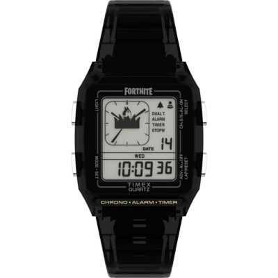 Timex Q Timex LCA x Fortnite® 35mm Watch - Black (TW2W96500) 1