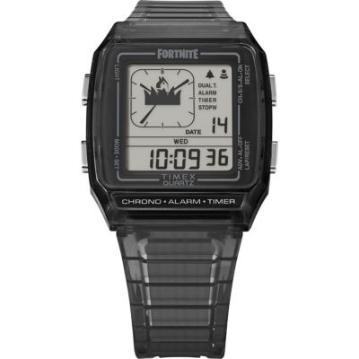 Timex Q Timex LCA x Fortnite® 35mm Watch - Black (TW2W96500) 2