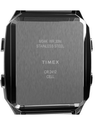Timex Q Timex Reissue Digital LC 32.5mm Watch - Stainless Steel (TW2U72400) 4