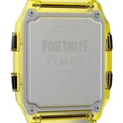 Timex Q Timex LCA x Fortnite® 35mm Watch - Yellow (TW2W96600) 5