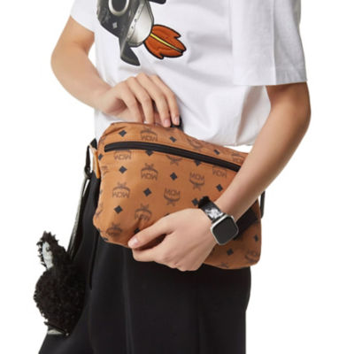 MCM Aren Packable Tote in Monogram Nylon 8
