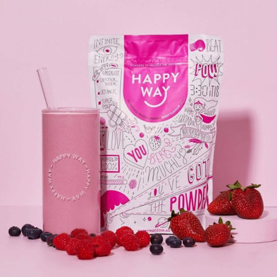Happy Way Whey Protein Powder Berry (I Love You Berry Much) 500g 3