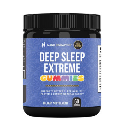 Nano Singapore Deep Sleep Extreme Sleeping Gummies (60 Gummies) 1