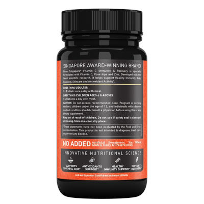 Nano Singapore Vitamin C Immunity & Recovery (60 Capsules) 2
