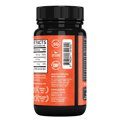 Nano Singapore Vitamin C Immunity & Recovery (60 Capsules) 4