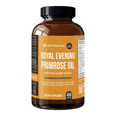 Nano Singapore Royal Evening Primrose Oil (480 Softgels) 1
