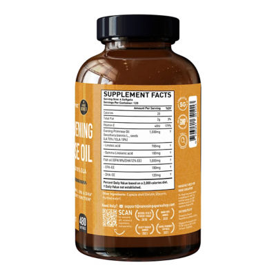 Nano Singapore Royal Evening Primrose Oil (480 Softgels) 3