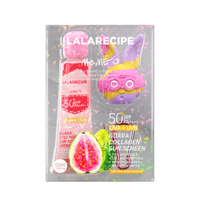 日焼け止め LALASCIPE Guava Collagen Sunscreen SPF50 Buy Lalarecipe GUAVA Collagen Sunscreen Online in Singapore