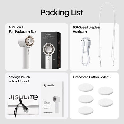 JisuLife Pro 1 Mini Handheld Fan 14