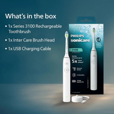 Philips HX4031/21 Sonicare 3100 Rechargeable Toothbrush 13