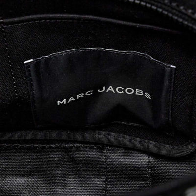 MARC JACOBS The Punk Scribble Canvas Medium Tote Bag Black Multi 2S6HTT015H02 5